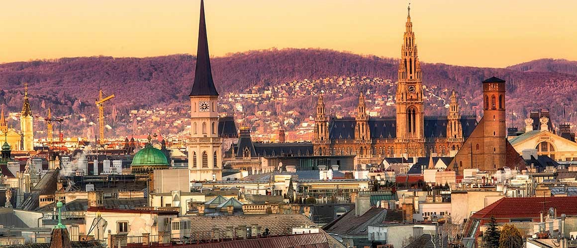 View of Vienna, Austria, where the EAN 2022 congress was held.